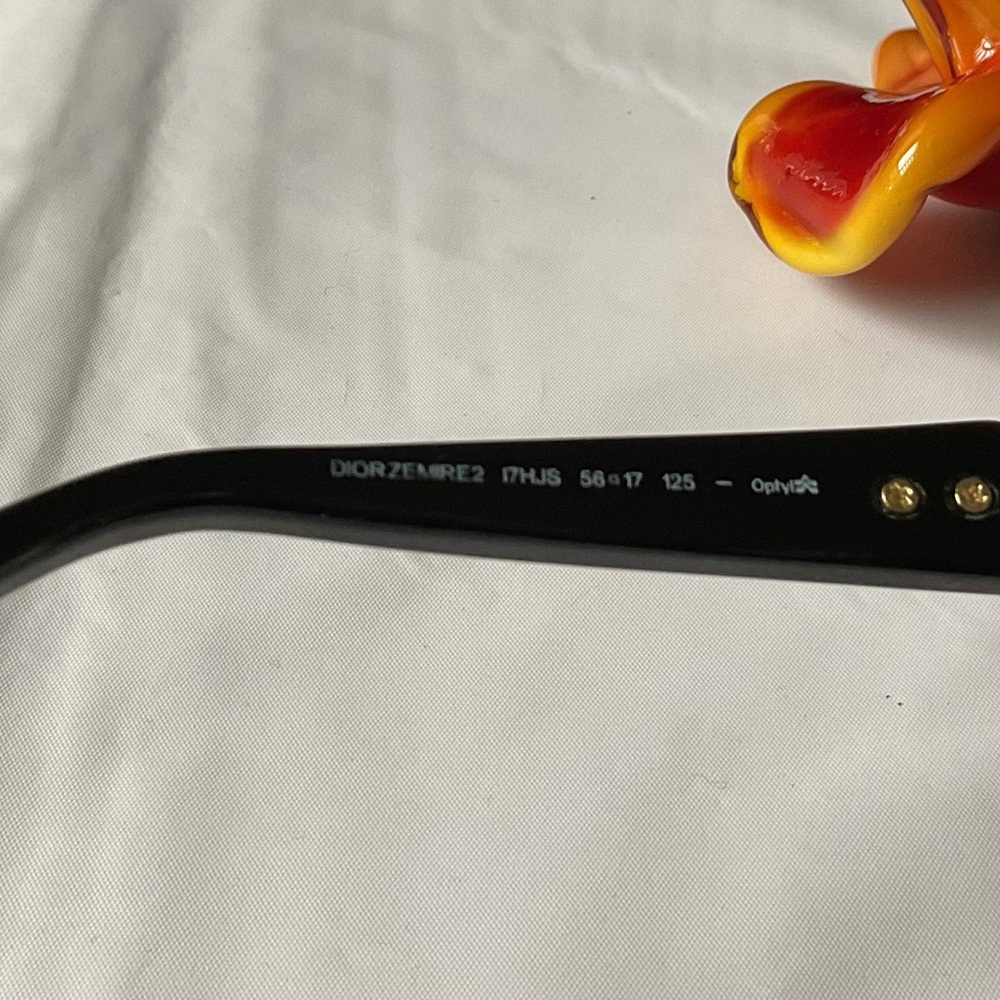 DIOR ZEMIRE2 Sunglasses I7HJS Glitter Brown 56-17-125 Read Description - Picture 6 of 11